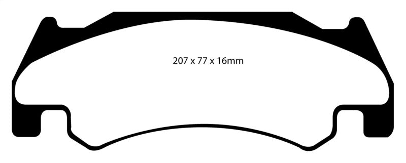 EBC DP61739 05-06 Dodge RAM SRT-10 8.3 Greenstuff Front Brake Pads