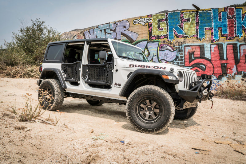 Body Armor 4x4 JL-6149 2018+ Jeep Wrangler JL and Gladiator JT Trail Doors Front Pair