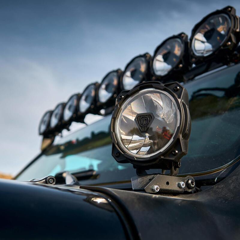 KC HiLiTES 91401 Gravity Titan LED 6in. - Pair Pack (Spot Beam)