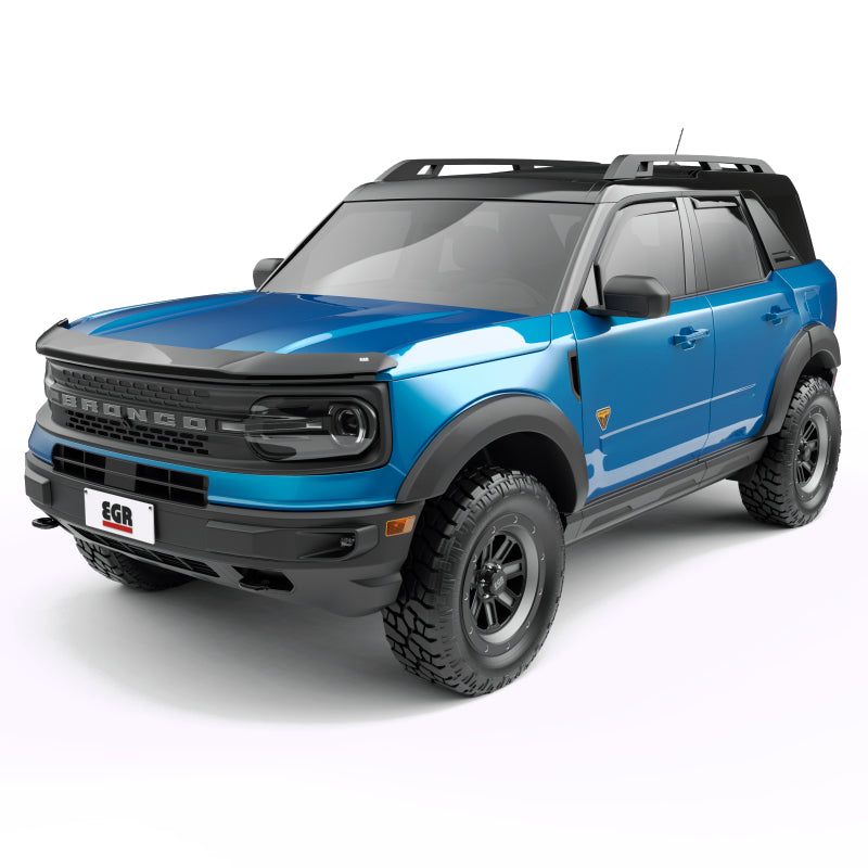 EGR 753564 21-23 Ford Bronco Sport (Sport Utility) Rugged Look Fender Flares (Set of 4) - Smooth Matte