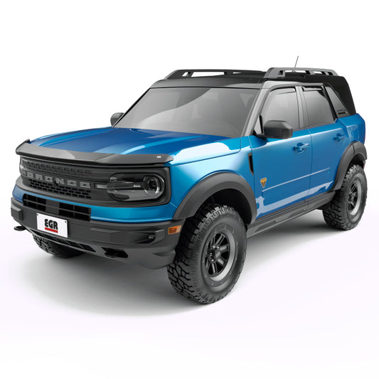 EGR 753564 21-23 Ford Bronco Sport (Sport Utility) Rugged Look Fender Flares (Set of 4) - Smooth Matte