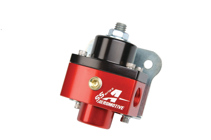 Aeromotive 13201 Carbureted Adjustable Regulator - Billet 2-Port AN-6