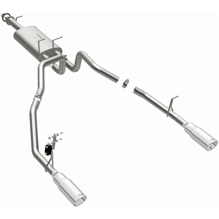 Magnaflow 19498 MagnaFlow 2019 RAM 1500 Street Series Cat-Back Exhaust Dual Rear Exit w/Polished Tips