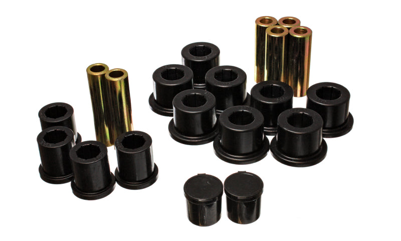 Energy Suspension 5.2118G Rear Spring Bushing Set - Black