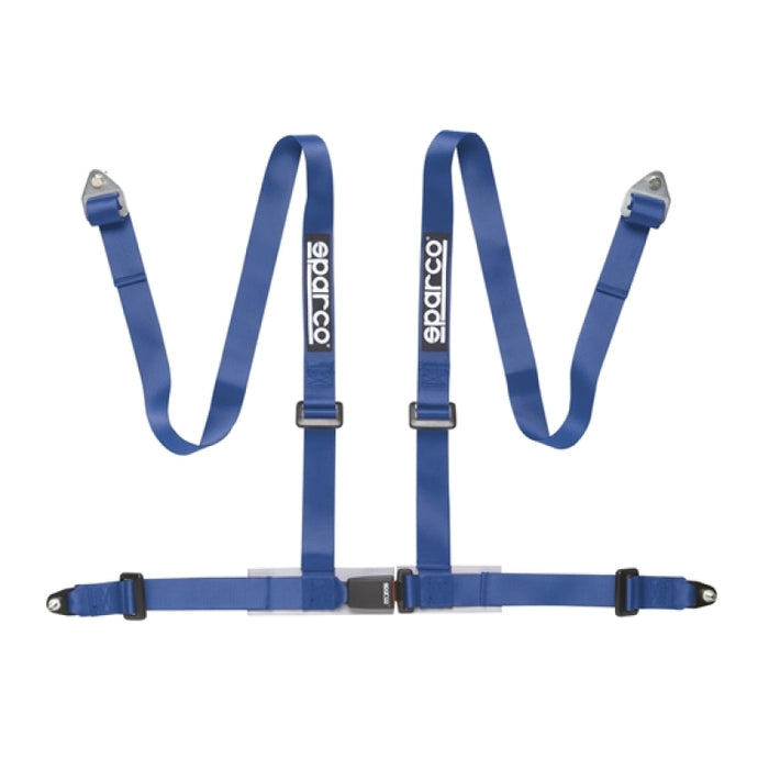 SPARCO 04604BV1AZ Sparco Belt 2 Inch Blue 4Pt Bolt-In