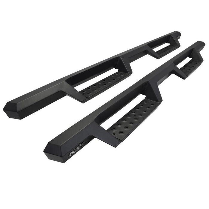 Westin 56-13725 /HDX 07-18 Chevy/GMC Silv/Sierra 15/25/3500 Crew Cab Drop Nerf Step Bars - Textured Black