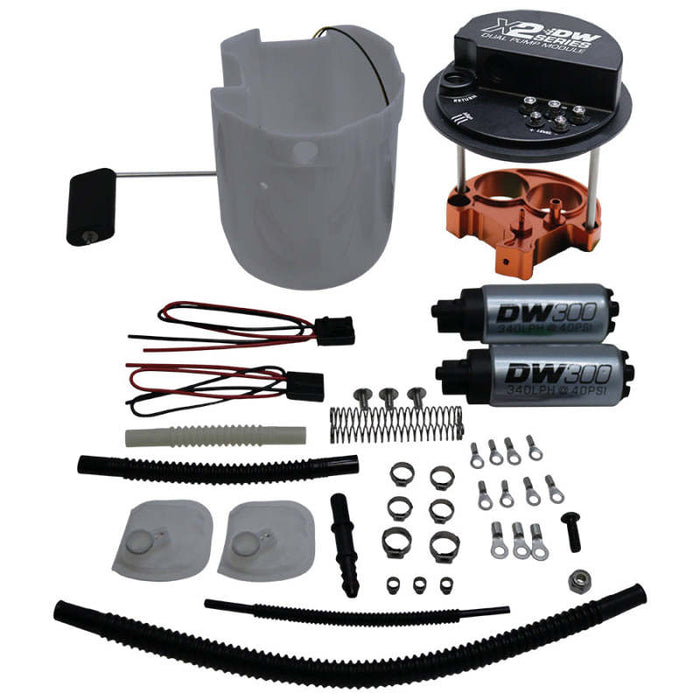 DeatschWerks 9-301-7051 Deatschwerks 12-16 Scion FR-S/12-20 Subaru BRZ/17-20 Toyota 86 X2 Pump Module w/DW300
