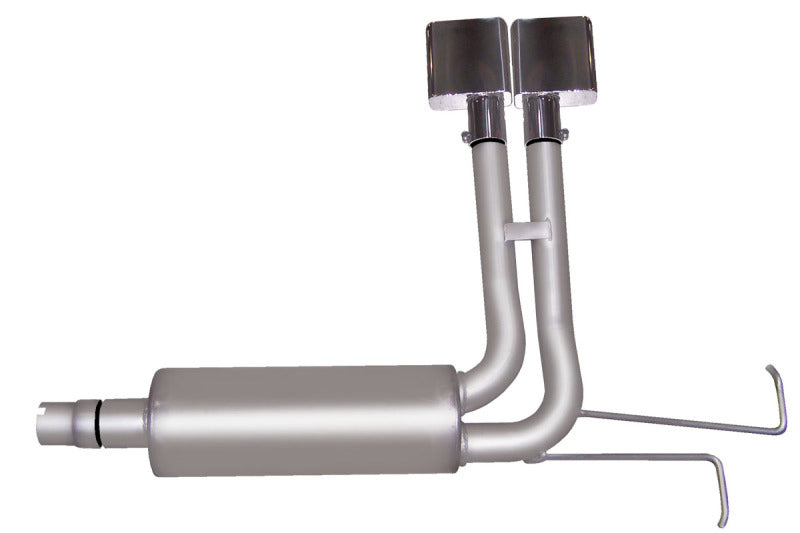 Gibson 6510 94-96 Dodge RAM 1500 Base 3.9L 2.5in Cat-Back Super Truck Exhaust - Aluminized