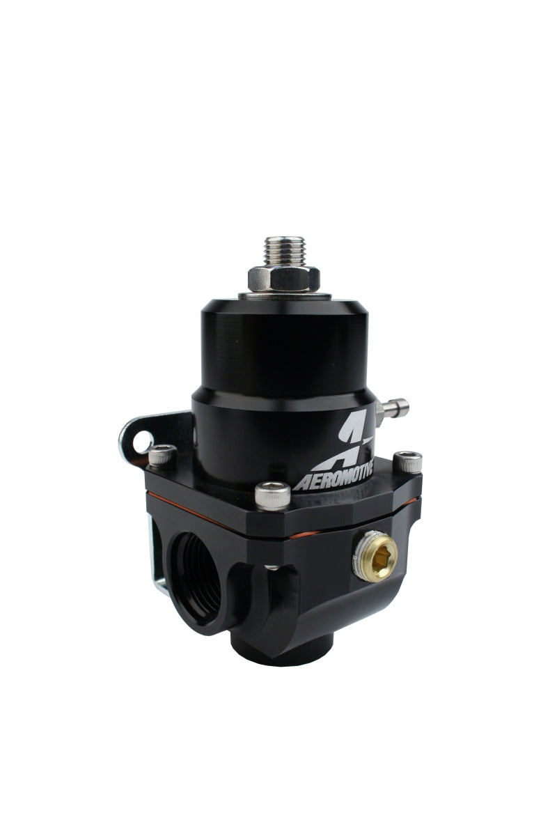 Aeromotive 13304 Adjustable Regulator - 3-15PSI - .313 Valve - (2) -08 Inlets/ -08 Return