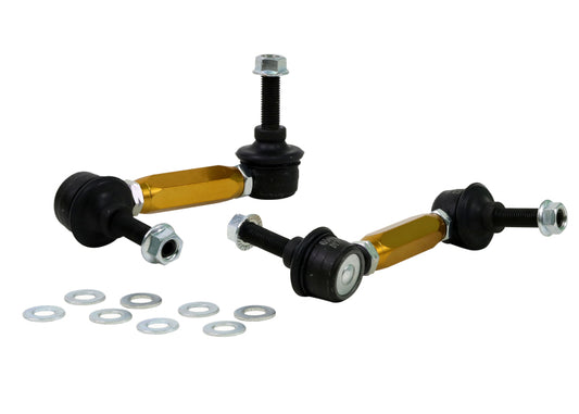 Whiteline KLC141 03-06 Nissan 350z Z33 Rear Swaybar link kit-Adjustable Ball End Links