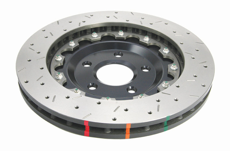 DBA DBA52992BLKXS 05-12 Corvette C6 w/Z06 pkg Front Drilled & Slotted 5000 Series 2 Pc Rotor w/ Black Ha