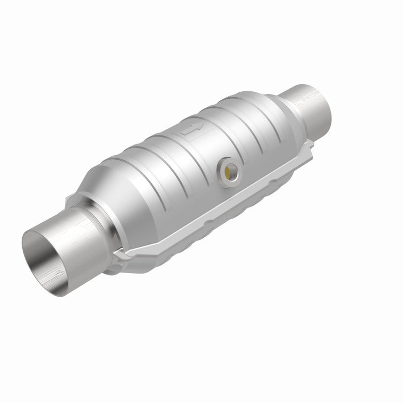 Magnaflow 51355 MagnaFlow Conv Univ 2.25in Inlet/Outlet Center/Center Round 11in Body L x 5.125in W x 15in Overall L