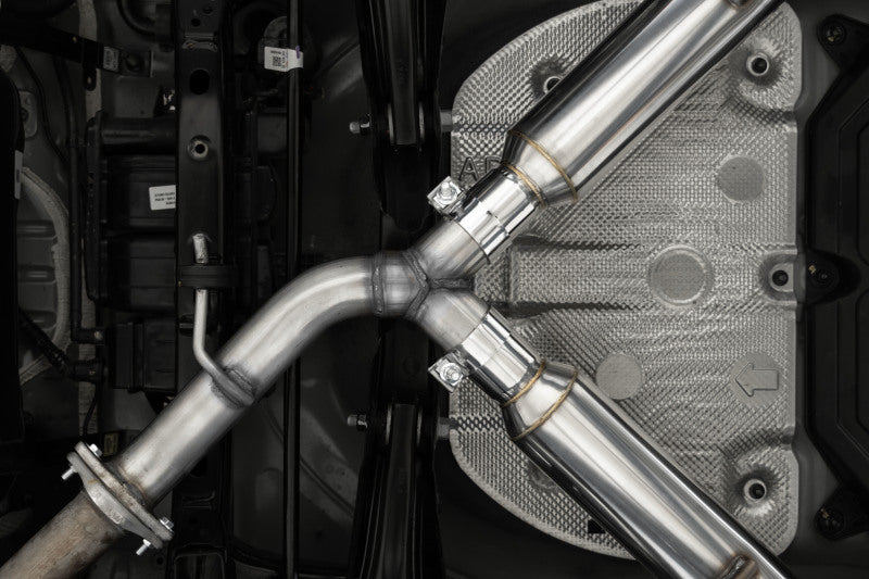 MBRP S47113CF 2022-2023 Kia Forte GT 1.6L Turbo2.5in Axle-Back Dual Split Rear w/ Quad Carbon Tips