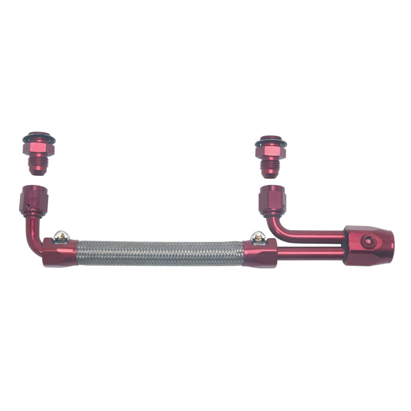 Edelbrock EDE8088 Dual Quad Fuel Line Kit