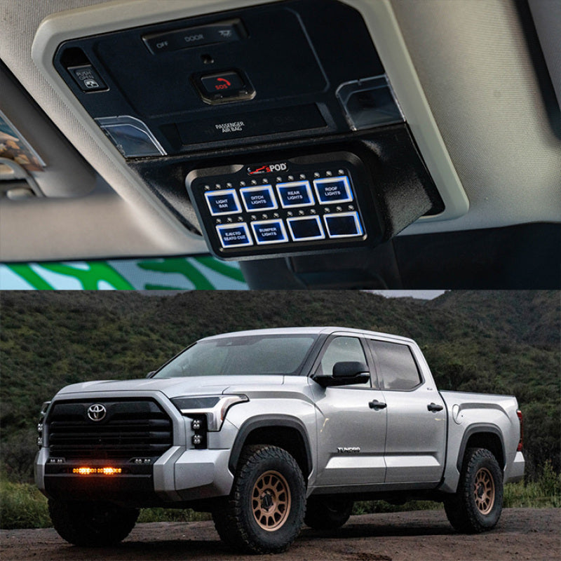 SPOD 870090 Spod HD BantamX Vehicle Kit - Toyota 2022-on Tundra