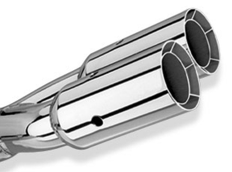 Borla 20203 Universal Polished Tip Dual Round Intercooled (inlet 2 1/2in. Outlet 3in) *NO Returns*