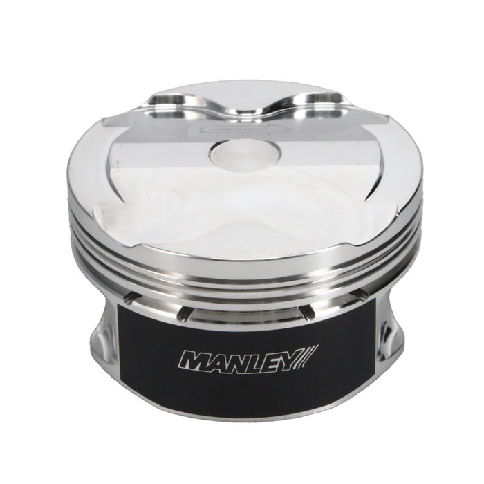 Manley Performance 595938CE-8 Manley 2018+ Ford Coyote 5.0L 6.75cc Dish 3.700in Bore 12:1 CR 22mm Pin Platinum Ext Duty Pistons
