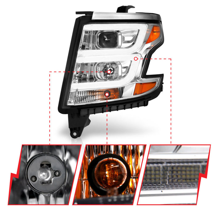 ANZO 111493 ANZ LED/Projector Headlights