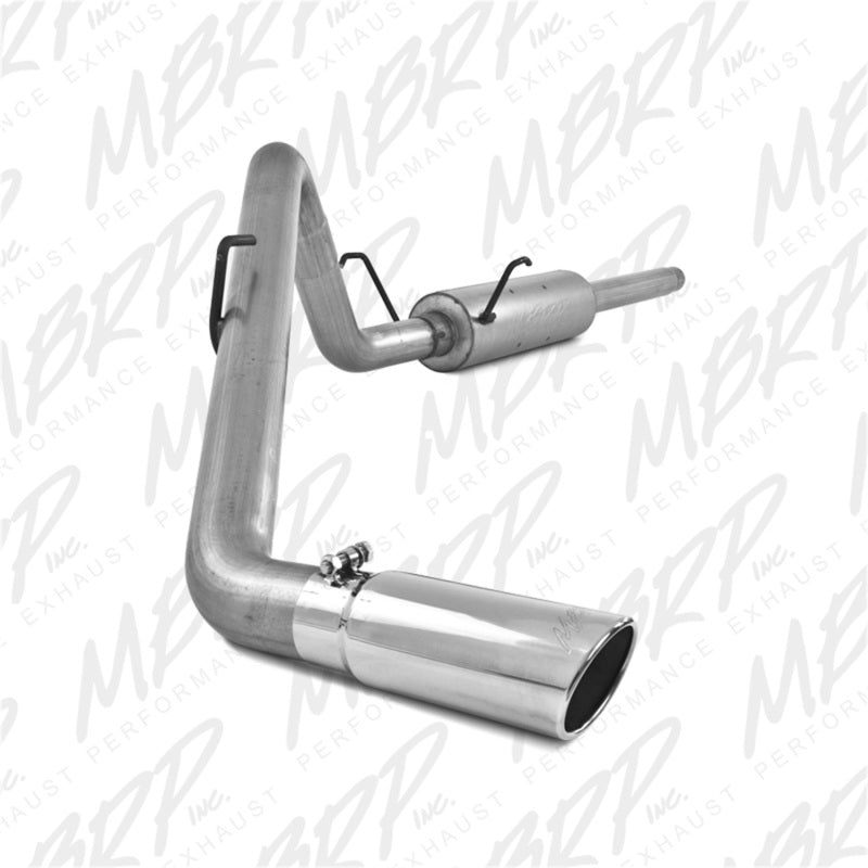 MBRP S5104AL 2004-2005 Dodge RAM Hemi 1500 5.7L SC/CC-SB Cat Back Single Side