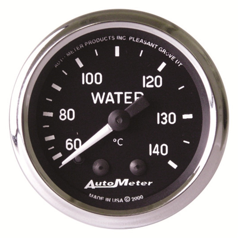 AutoMeter 201007 Autometer Cobra 2-1/16 inch 60-140 Deg Celcius Mechanical Water Temperature Gauge