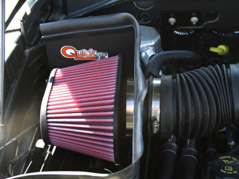 Airaid 300-165 05-11 Dodge Dakota/06-09 Mitsu Raider 3.7/4.7L CAD Intake System w/o Tube (Oiled / Red Media)