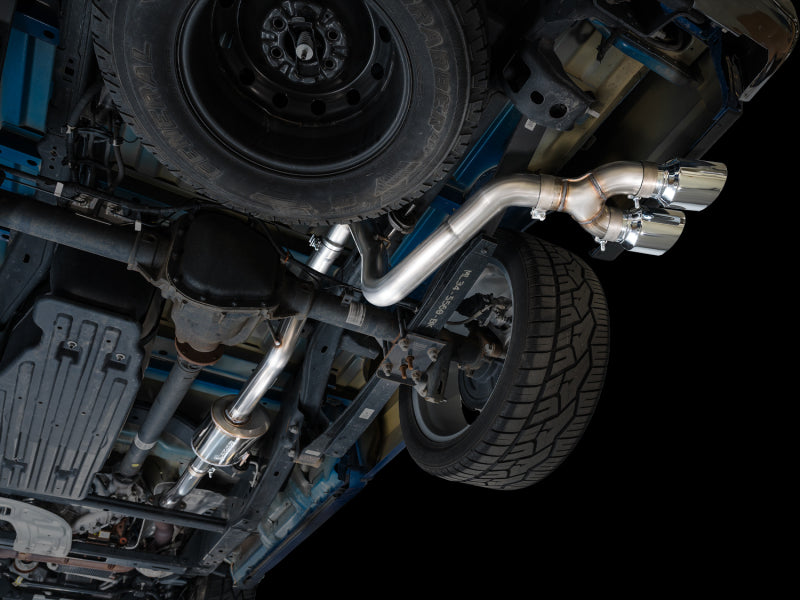 Awe Tuning 21+ F-150 Side Exit Exh Reg Cab 4.5in Chrome Tip AWE3015-32145