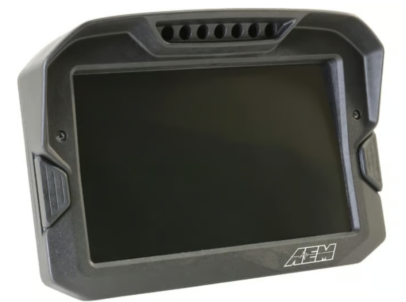 AEM 30-5703 CD-7 Logging GPS Enabled Race Dash Carbon Fiber Digital Display w/o VDM (CAN Input Only)