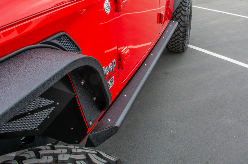 DV8 Offroad SRGL-02 2019+ Jeep Gladiator Side Step/Sliders