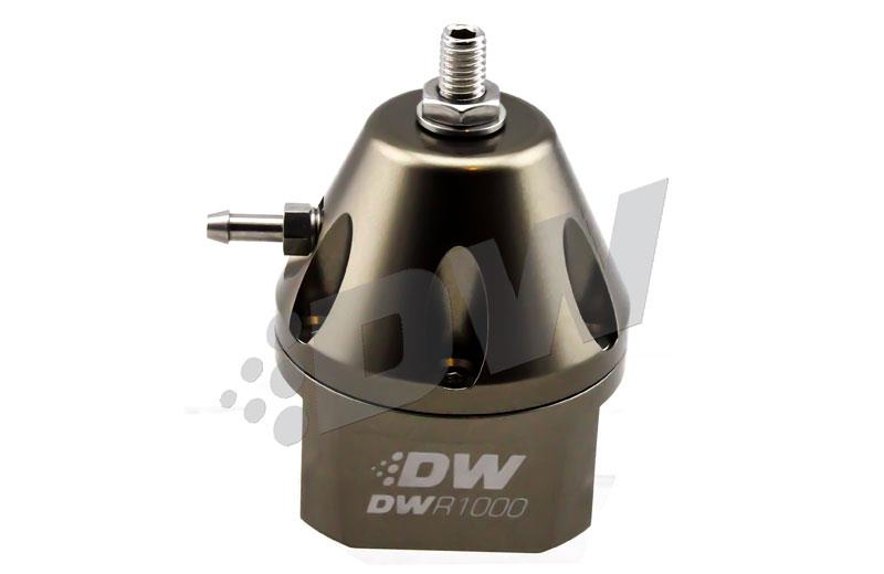 DeatschWerks 6-1000-FRT DWR1000 Adjustable Fuel Pressure Regulator - Titanium