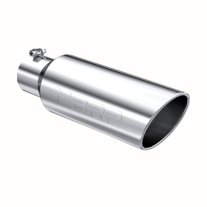 MBRP T5130 Universal Tip 6in OD Rolled End 4in Inlet 18in Length T304