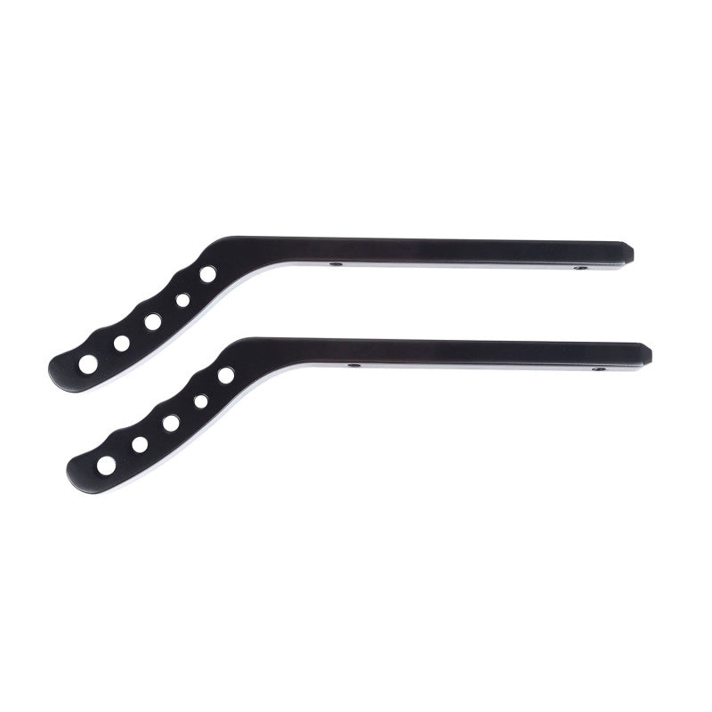 Rugged Ridge 13505.52 Aluminum Grab Handles Rear Pair Black 07-18 Jeep Wrangler JK/JKU