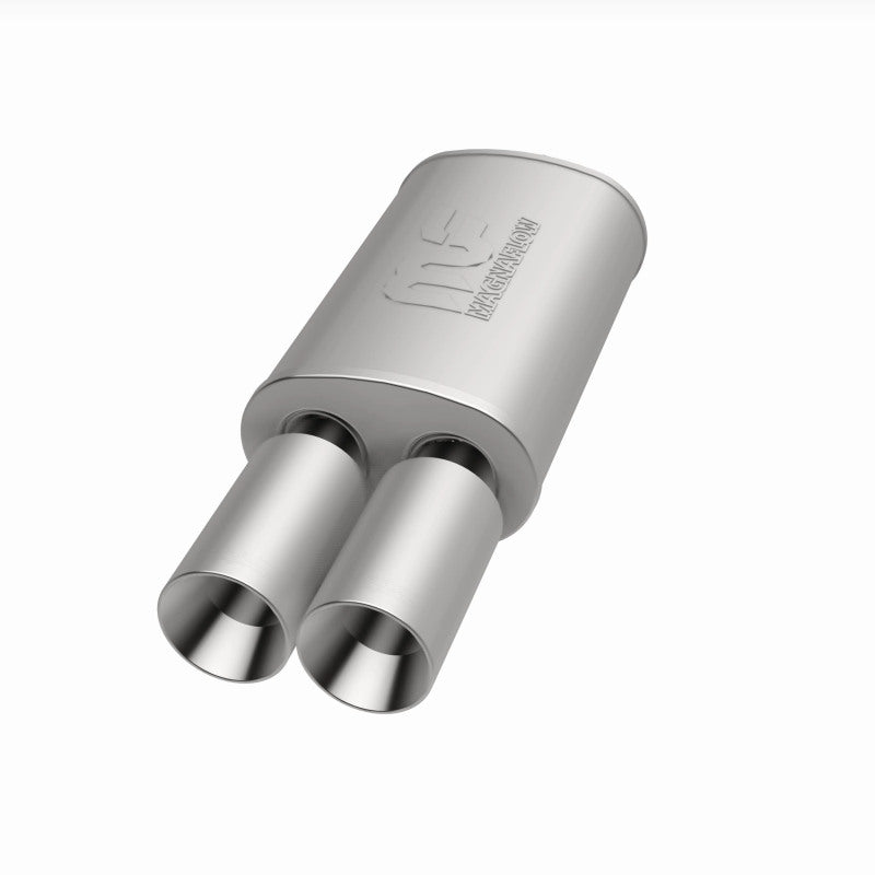 Magnaflow 14816 MagnaFlow Muffler W/Tip Mag SS 14X5X8 2.25/3.