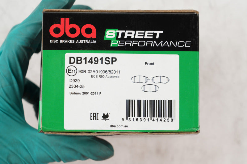 DBA DB1491SP 03-05 Subaru WRX / 08 Subaru WRX SP500 Front Brake Pads