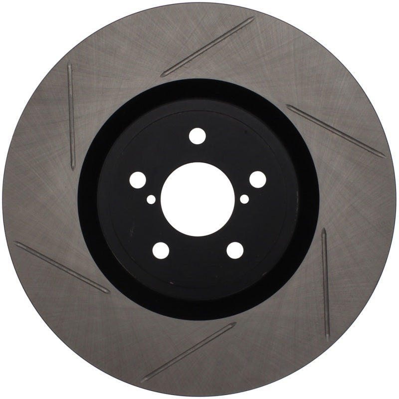 Stoptech 126.47019SR StopTech Power Slot 04 STi Front Right SportStop Slotted Rotor