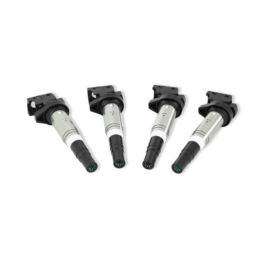 Mishimoto MMIG-BMW-0204 2002+ BMW M54/N20/N52/N54/N55/N62/S54/S62 Four Cylinder Ignition Coil Set of 4