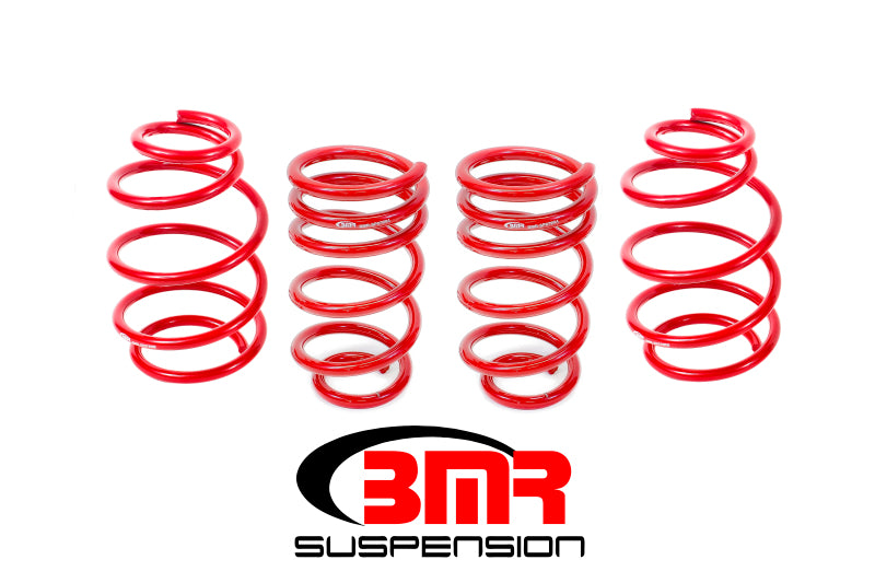 BMR Suspension SP077R BMR 10-15 5th Gen Camaro V8 Lowering Spring Kit (Set Of 4) - Red