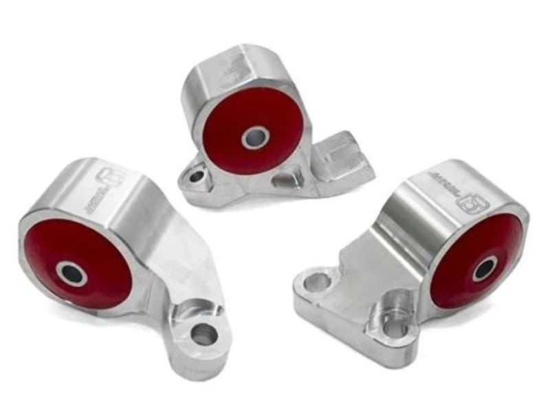 Innovative Mounts B19151-60A Innovative 88-91 Civic D-Series Silver Aluminum Mounts 60A Bushings (Cable)