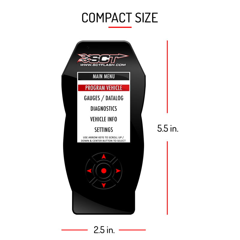 SCT Performance 7015PEO SCT Ford Cars & Trucks (Gas & Diesel) X4 Power Flash Programmer EO Certified