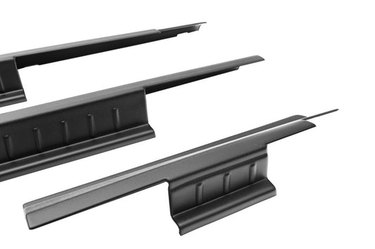Rugged Ridge 11651.74 18-22 Jeep Wrangler (JL) Rocker Pnl/Sill Plate Cvr 4dr. Rocker Guard 4pc. - Tex. Blk
