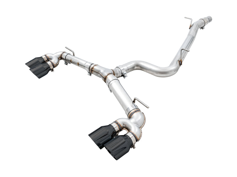 AWE Tuning 3015-43140 15-17 Volkswagen Golf R MK7 Track Edition Exhaust - Diamond Black Tips (102mm)