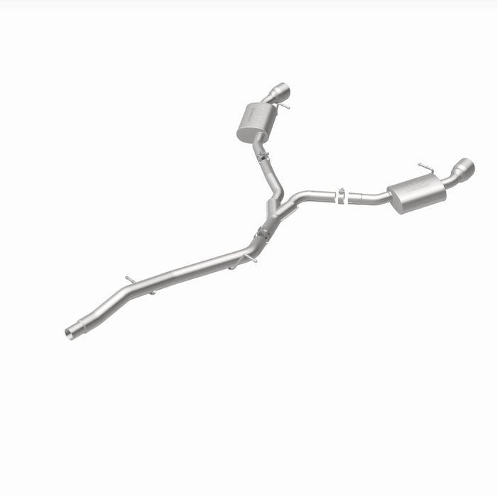 Magnaflow 19390 MagnaFlow 18-19 Audi A5 Dual Exit Polished Stainless CatBack Exhaust - 3in Main Piping Diameter