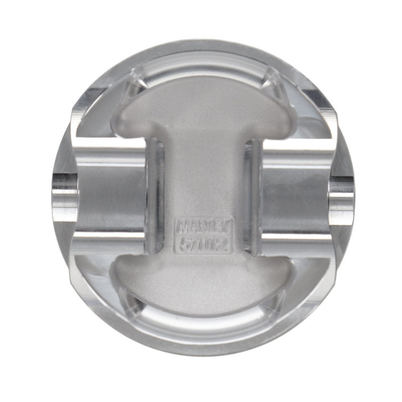 Manley Performance 646005C-6 Manley BMW N54B30 32cc Platinum Series Dish Piston Set - 84.5mm Bore