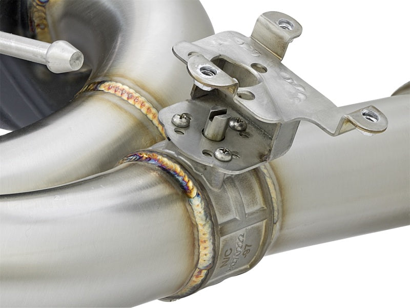 aFe 49-36334-B MACHForce XP Exhausts Cat-Back SS 16-17 BMW 340i/iX 440i/iX (F3X) L6-3.0L (B58) w/Black Tips