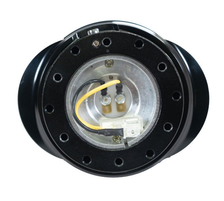 NRG SRK-220BK Quick Release Gen 2.2 - Black Body / Shiny Black Oval Ring