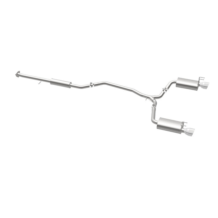 Magnaflow 19181 MagnaFlow Sys C/B 2015 Honda Accord 3.5L V6 2.5in SS Dual Split Rear Polished 4.5 Tip