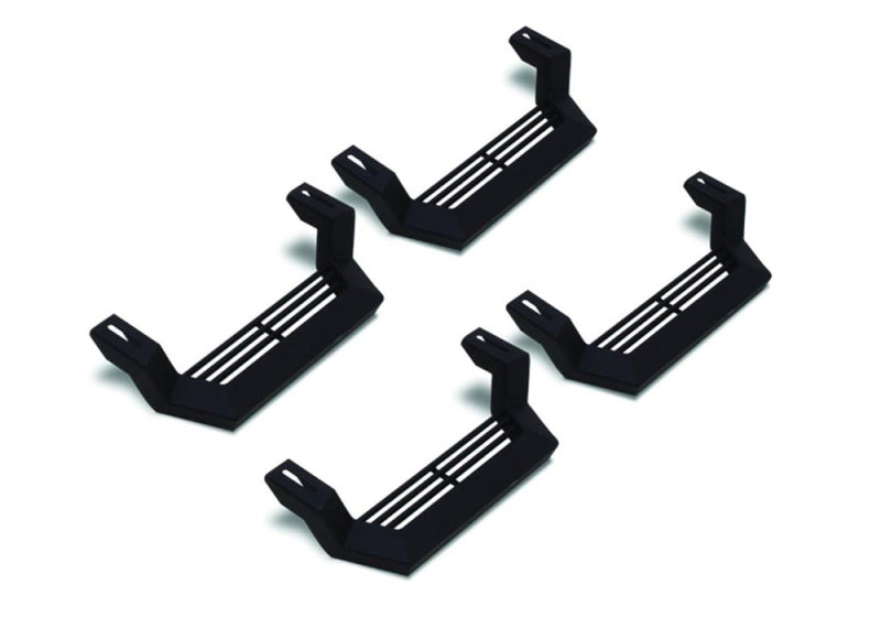 Rampage 26410034 1999-2019 Jeep Rock Rail Short Step Universal 4 Piece Set - Black