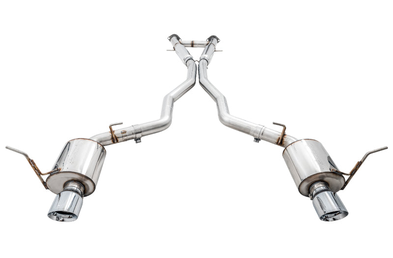AWE Tuning 3015-32123 2020 Jeep Grand Cherokee SRT Touring Edition Exhaust - Chrome Silver Tips