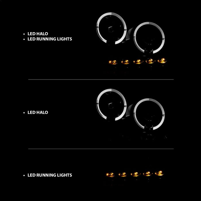 ANZO 111204 ANZ LED/Projector Headlights
