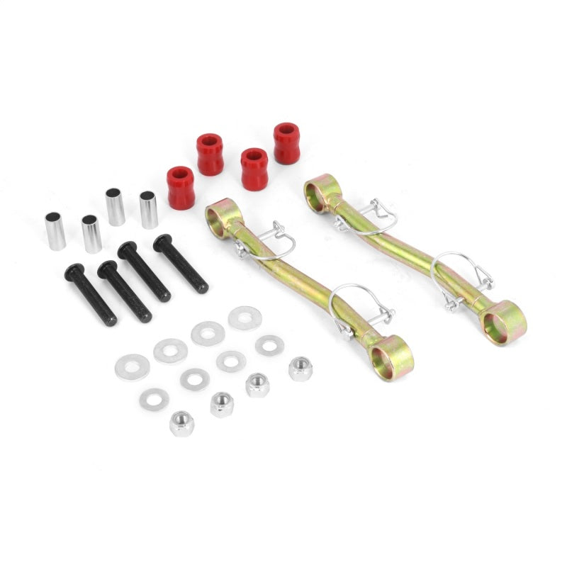 Rugged Ridge 18321.21 Front Sway Bar End Links 4 Inch Lift 07-18 Jeep Wrangler