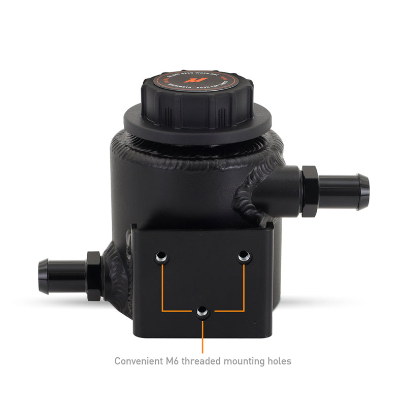 Mishimoto MMRT-EXP-TRDBK Universal Aluminum Coolant Expansion Tank - MWBK